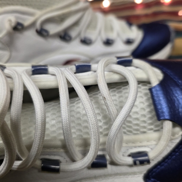 Reebok Allen Iverson Question Mid Blue Toe Basketball Shoes Size 11 1/2 - Picture 16 of 16